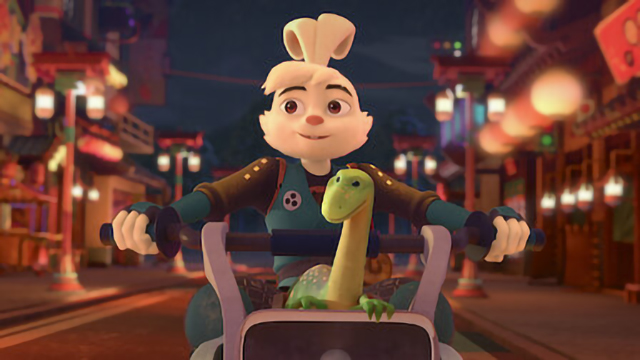 Click to watch 'The Big City' (popup) Samurai Rabbit The Usagi Chronicles